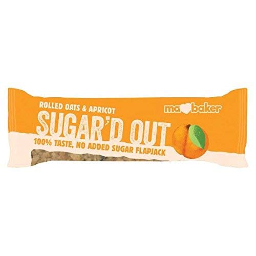 Ma Baker Sugar'd Out Bar - Apricot 50g (Pack of 16)