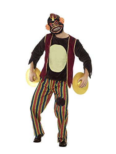 Smiffys 45574L Deluxe Clapping Monkey Toy Costume (Large)