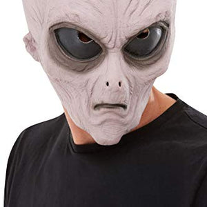 Smiffys 50828 Alien Latex Mask, Unisex Adult, Purple
