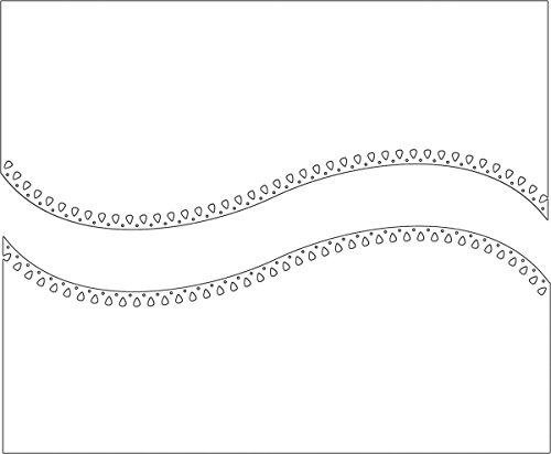 Penny Black Curved Stitch Steel Die (51-435)