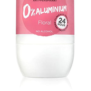 Soft& Gentle Alu Free Anti-Perspirant Floral Roll On 50ml