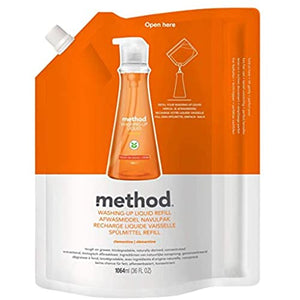 Method Washing Up Liquid Refill Clementine (1064 ML)
