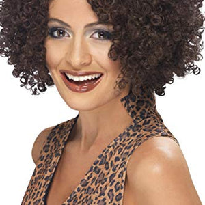 Smiffys Scary Power Wig - Brown