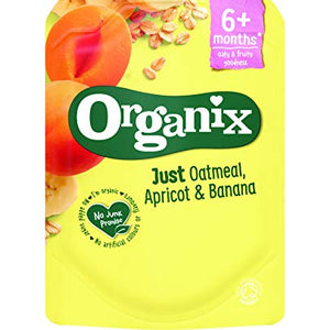 Organix Just Oats, Apricot & Banana