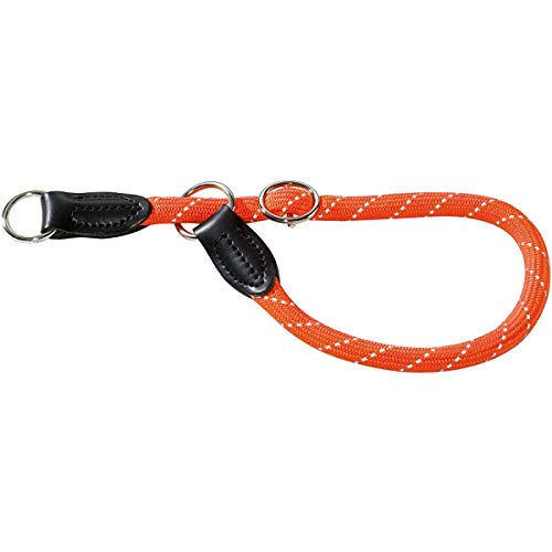 Training Collar Freestyle Reflect 50/12 With Stopring, Rope Orange, Reflecting | Hunter