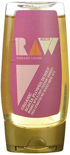 Raw Health Acacia Organic Squeezy Honey 350g (Pack of 2)