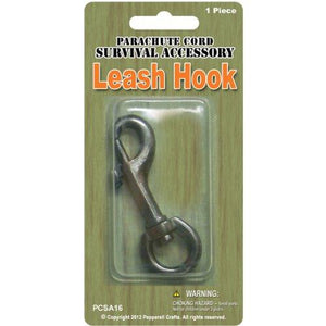 Pepperell Braiding Company PCSA16 Paracord Leash Hook