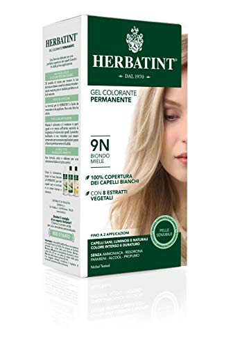 Herbatint 9N Honey Blonde Permanent Herbal Hair Colour Gel 150ml