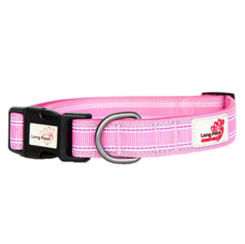 Long Paws Comfort Collection Collar Large Pink