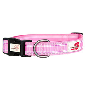 Long Paws Comfort Collection Collar Large Pink