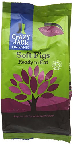 Crazy Jack's Organic Soft Dried Figs, 250g