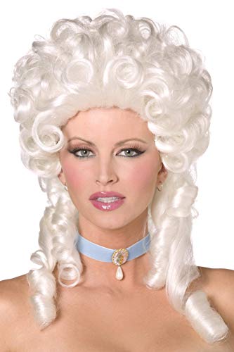 Smiffy's Baroque Wig (White)