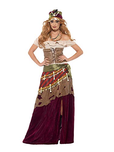 Smiffys 48014M Deluxe Voodoo Priestess Costume (Medium)