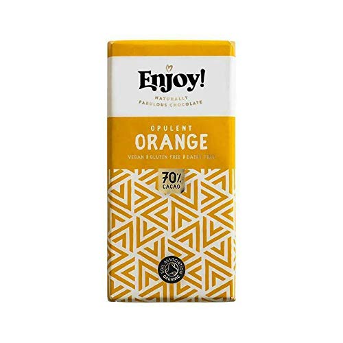 Enjoy! Orange Chocolate Bar 70g (Pack of 12)