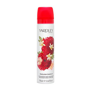 English Dahlia by Yardley London Body Spray 2.6 oz / 77 ml (Women)