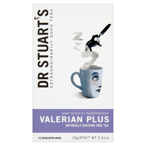 Dr Stuarts | Valerian Plus | 1 X 15 bags