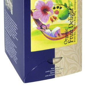 Sonnentor Fruit Delight Tea 3 g (Pack of 2, Total of 36 Double Chamber Bags)
