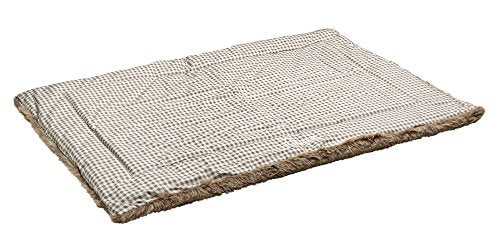 Dog Blanket Astana, 120 X 80 Cm Brown Checked, With Plush | Hunter
