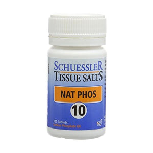 Schuessler Nat Phos No.10 - R 125tabs (2 pack)