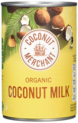 COCONUT MERCHANT Organic Coconut Milk 400ml (PACK OF 1)