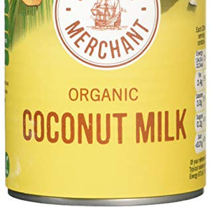 COCONUT MERCHANT Organic Coconut Milk 400ml (PACK OF 1)