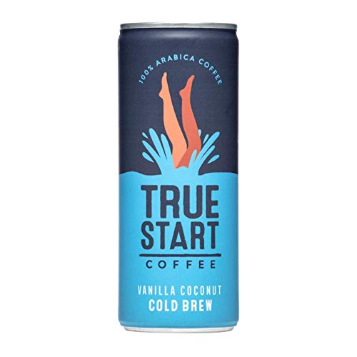 TrueStart Coffee TrueStart Vanilla Coconut Cold Brew Coffee Can, 250 ml