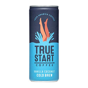 TrueStart Coffee TrueStart Vanilla Coconut Cold Brew Coffee Can, 250 ml