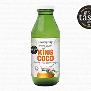 Clearspring | King Coco - Organic 100% King Coconut Water | 6 X 350Ml