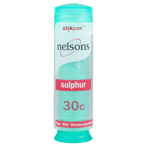 Nelsons Sulphur 30c 84 Pills Homeopathic Products Well Being - Size: 84 Pills