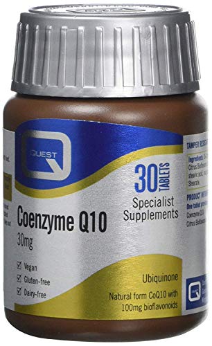 Quest Coenzyme Q10 30mg 30 Tablets (Pack of 2)