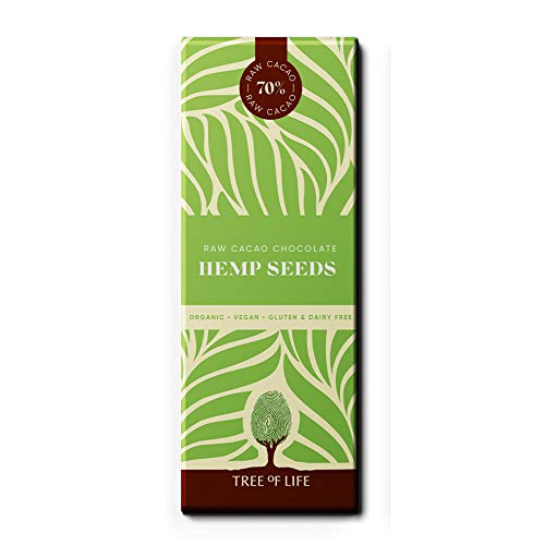 Tree Of Life Raw Organic Chocolate Hemp Seeds  (Pack of 10)