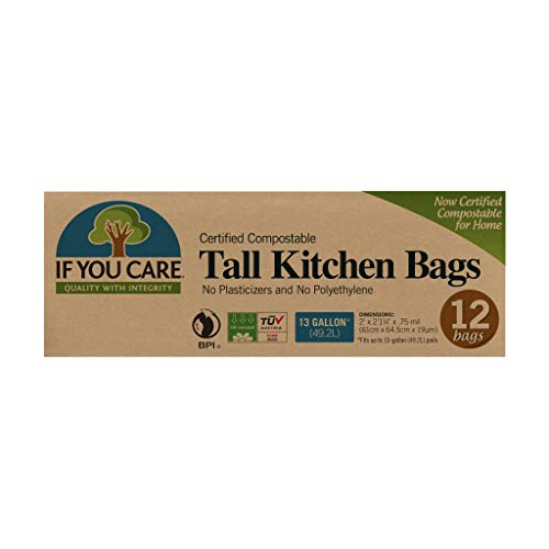 If You Care Tall Kitchen Bags 12 Bags (Pack of 2)