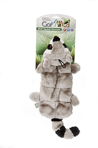 Gor Wild Multi-Squeak  Raccoon (30Cm) | Gorpets