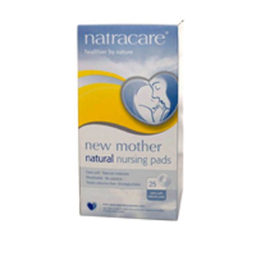 Nursing Pads, 25 Pads by Natracare (Pack of 3)