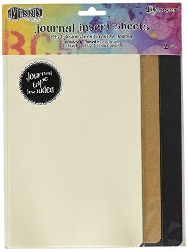 Ranger Dyan Reaveley's Dylusions Journal Inserts Assortment 12/Pkg-8"X5"