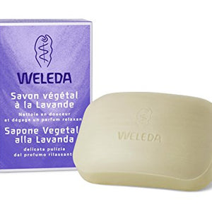Weleda vegetable soap, lavender,100.0 g. -