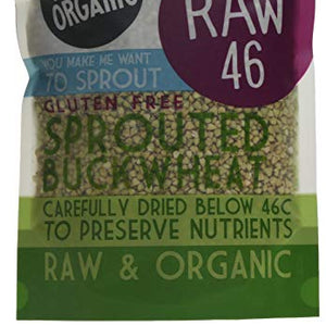 Planet Organic Sprouted Buckwheat, 400 g, Lot of 4