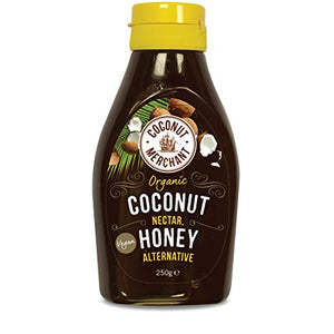 Coconut Nectar Honey Alternative Organic Coconut Merchant 250g | Low GI and Ethically Sourced (250g x1)