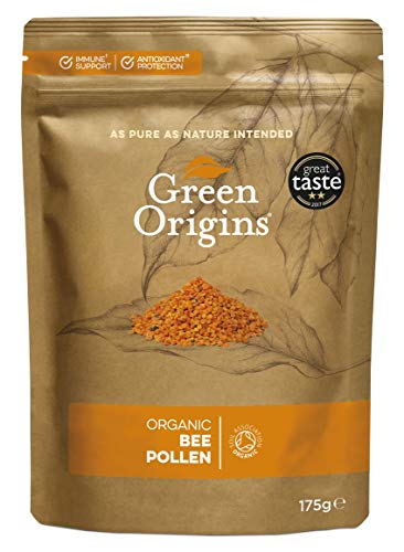 Green Origins Organic Bee Pollen, Raw 175g