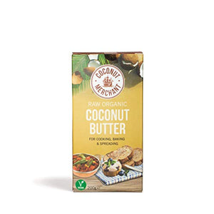 Coconut Butter Organic 200g Coconut Merchant Great for Cooking and Baking | Zero Cholesterol | Vegan | Low GI | Ethically Sourced