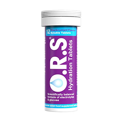 O.R.S Hydration Electrolyte Tablets Blackcurrant Tube of 12