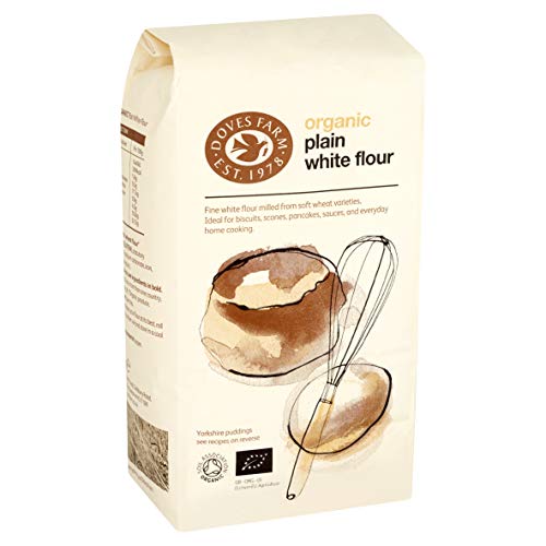 Doves Farm Plain White Flour - Organic 1kg