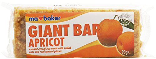 Ma Baker Giant Bar Apricot 90g (Pack of 20 )