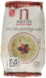 NAIRN'S OATCAKES Gluten Free Porridge Oats 450g (Pack of 1)