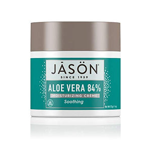 Jason Aloe Vera 84% Ultra-Comforting Moisturizing Creme, 4-Ounce Jars