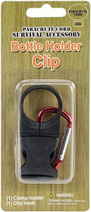 Pepperell Parachute Cord Survival Accessory-Bottle Holder Clip