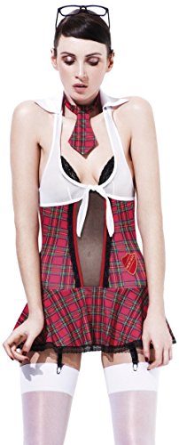 Fever, Women's Student Set, Large, Red/White