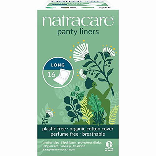 Natracare Organic Long Wrapped Panty Liners 16 pcs