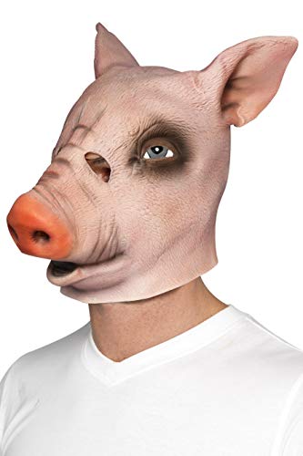 Smiffys Men's Overhead Pig Mask