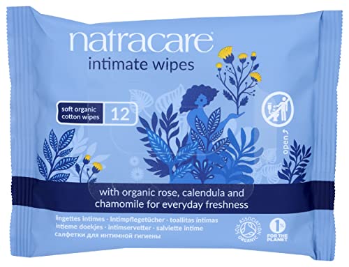 PACK OF 3 Natracare Intimate Wipes
